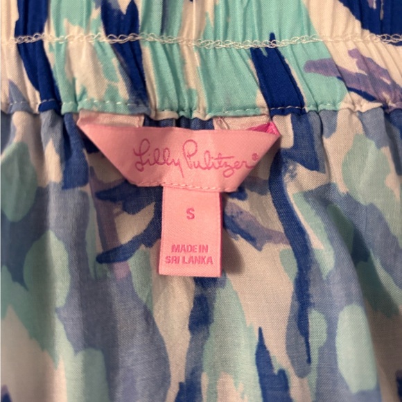 Lilly Pulitzer Quincy Strapless Dress in Blue and White, excellent condition - Picture 3 of 10